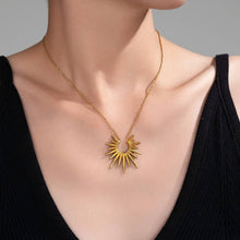 Golden Sunburst Necklace – Radiate Confidence and Style