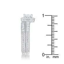 Art Deco Princess CZ Stone