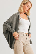 Batwing Sleeve Women Open Front Cardigan