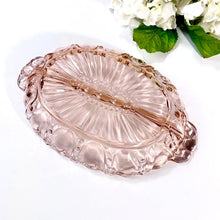 Fry Rose Pink Depression Glass Set of 7 Etched Wine Goblets,