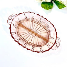 Fry Set of 7 Rose Pink Wine Goblets, 3 oz Root Beer Stem Etched Depression Glass
