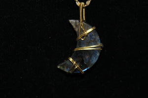 Handmade Pendant with Labradorite Stone - Pendant Only - Metaphysical Jewelry - Spirtual