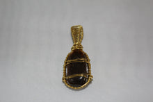 Handmade Pendant with Tigers Eye Stone - Pendant Only - Metaphysical Jewelry