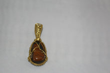 Handmade Pendant with Tigers Eye Stone - Pendant Only - Metaphysical Jewelry