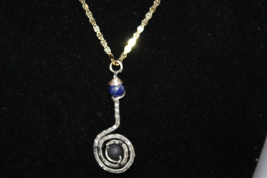 Handmade Pendant with Lava Stone - Pendant Only - Metaphysical Jewelry