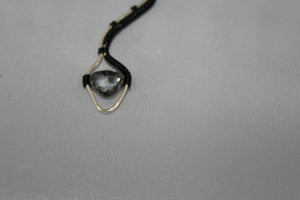 Handmade Snake Pendant with Tourmalinated Quartz Stone - Pendant Only - Metaphysical Jewelry