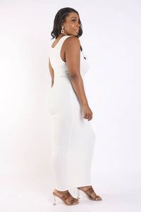 Maxi Ribbed Tank Dress 