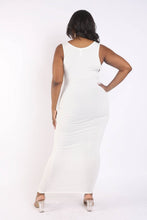 Tank Dress Maxi Ribbed