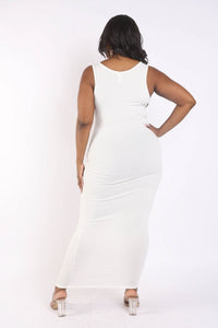 Tank Dress Maxi Ribbed
