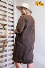 Washed Dress Loose Fit Mineral 