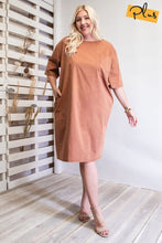 Washed Mineral Loose Fit Dress