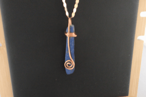 Handmade Lapis Lazuli Pendant - Metaphysical Jewelry - PENDANT ONLY