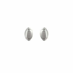 Matte Silver Football Studs