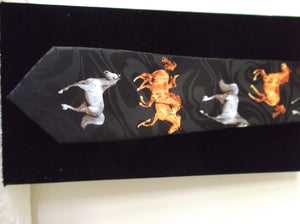 We Sell Fashion Men's Neck Ties Men's Novelty Horse Lovers Neck Tie - Steve Harris - ONE ONLY