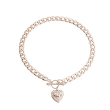 We Sell Fashion Toggle Necklace Silver I Love You Toggle Necklace
