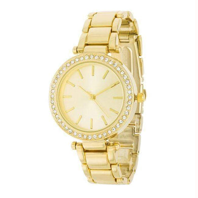 We Sell Fashion Watches Gold Watch With Embezzled Dial