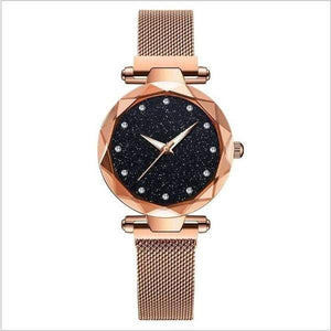 Wish Watches Luxury Women Watches Bracelet Set - Quartz Watch With Mesh Band - Beautiful Bracelet Included