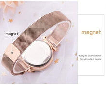 Wish Watches Luxury Women Watches Bracelet Set - Quartz Watch With Mesh Band - Beautiful Bracelet Included